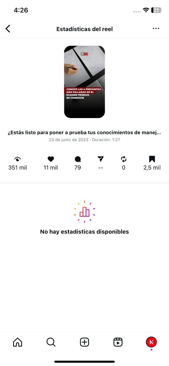 Resultado de campaña en redes sociales 4