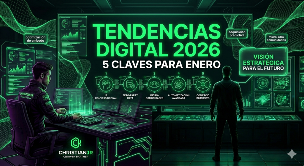 Tendencias de marketing digital 2026: 5 claves