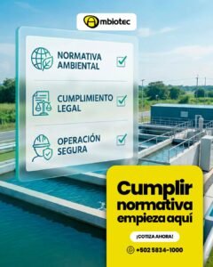 Creativo de campaña para Ambiotec: cumplir la normativa ambiental, legal y de operación segura